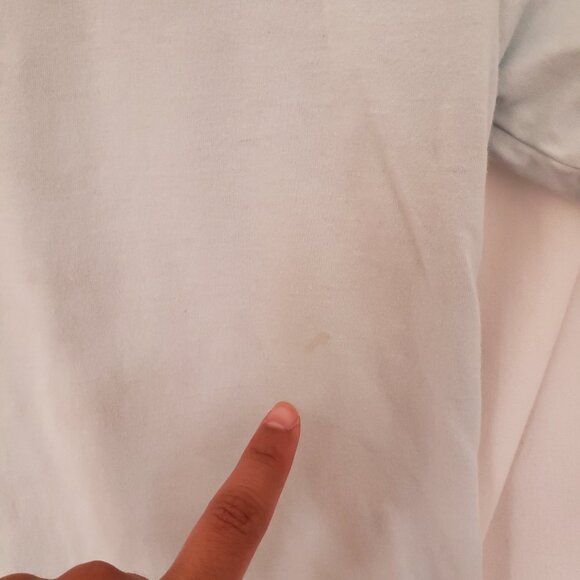 Disney Stitch & Angel Girls Light Blue Cute Watercolor Graphic T-shirt Size XL - Picture 12 of 13